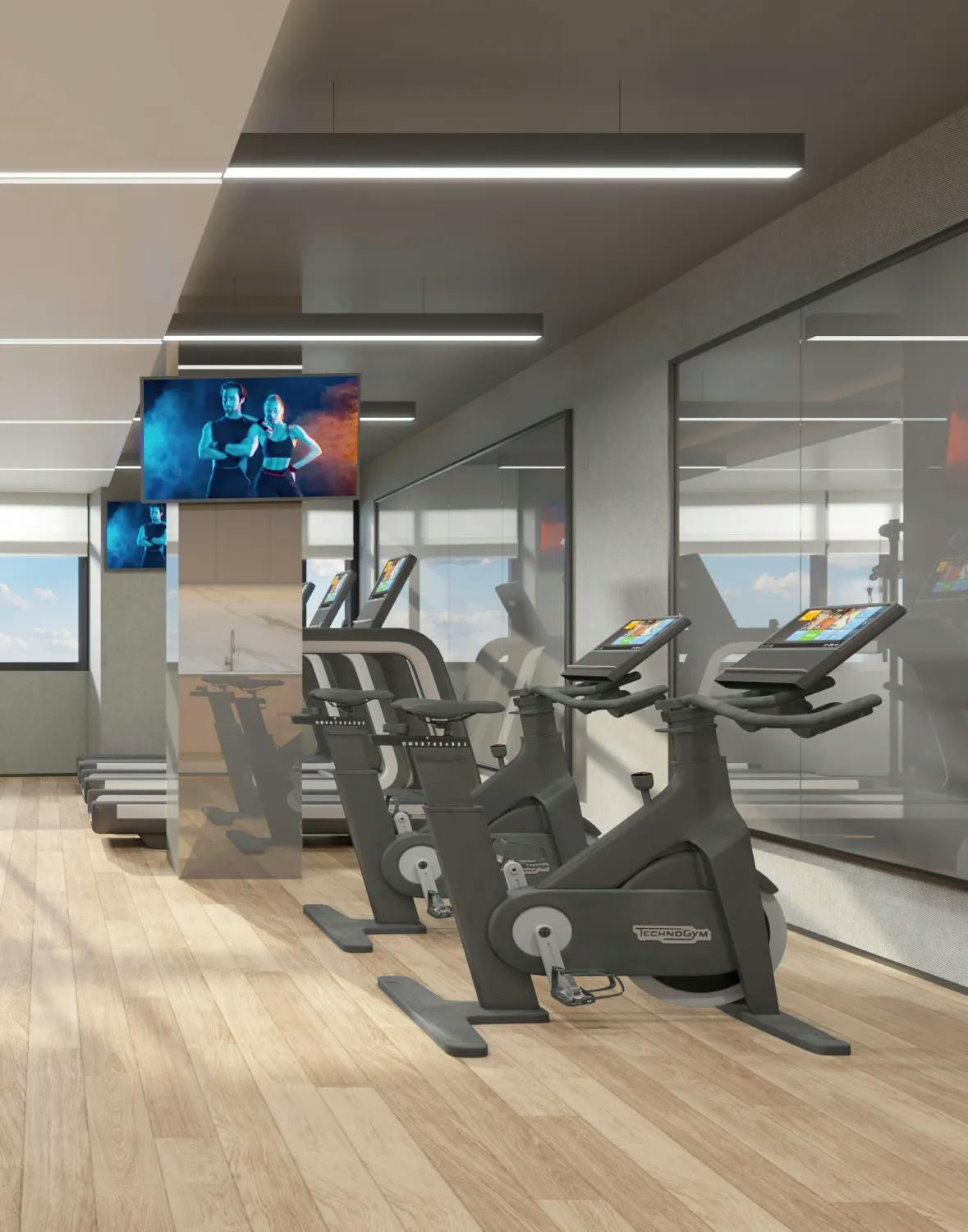 arcadiawoodside amenities fitness center (mobile)