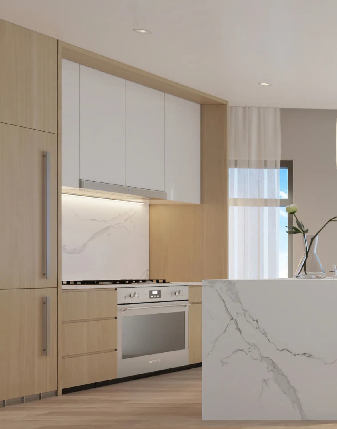 arcadiawoodside condo kitchen